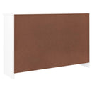 kommode ALTA 112x35x73 cm massivt fyrretræ hvid