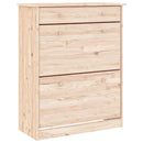 skoskab ALTA 77x35x96 cm massivt fyrretræ
