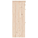 skoskab ALTA 77x35x96 cm massivt fyrretræ