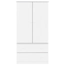 klædeskab ALTA 90x55x170 cm massivt fyrretræ