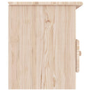 tv-skab ALTA 100x35x41 cm massivt fyrretræ