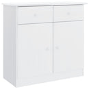 skænk ALTA 77x35x73 cm massivt fyrretræ hvid