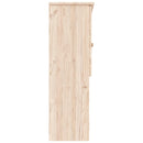 skabstop til skænk ALTA 77x30x92 cm massivt fyrretræ