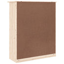 skabstop til skænk ALTA 77x30x92 cm massivt fyrretræ