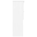 skabstop til skænk ALTA 77x30x92 cm massivt fyrretræ hvid