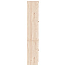 vitrineskab ALTA 77x35x186,5 cm massivt fyrretræ