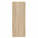 skænk 91x28x75 cm konstrueret træ sonoma-eg