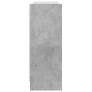 skænk 91x28x75 cm konstrueret træ betongrå