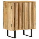 skænk med 2 låger 55x35x70 cm massivt mangotræ