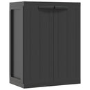 haveskab 65x37x85 cm PP sort