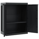 haveskab 65x37x85 cm PP sort