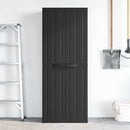 haveskab 65x37x165 cm PP sort