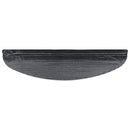 selvklæbende trappemåtter 10 stk. 56x17x3 cm antracitgrå