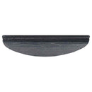 selvklæbende trappemåtter 10 stk. 56x17x3 cm grå