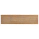 konsolbord 110x30x76 cm konstrueret træ
