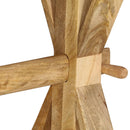bænk 160x35x45 cm massivt mangotræ