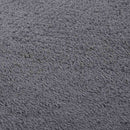 Shaggy tæppe antracit 240x340 cm polyester