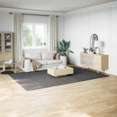 Shaggy tæppe antracit 240x340 cm polyester