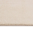 Shaggy tæppe beige 120x183 cm polyester