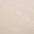 Shaggy tæppe beige 120x183 cm polyester