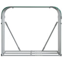 brændestativ 120x45x100 cm galvaniseret stål grøn