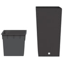 plantekrukke 21/49 l udtagelig indsats PP rattanlook brun