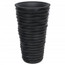 plantekrukke 8/22 l udtagelig indsats PP rillet design antracit
