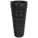 plantekrukke 18/45 l udtagelig indsats rillet design antracit