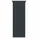 fuglebur 115x78x200 cm galvaniseret stål antracitgrå