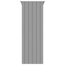 fuglebur 115x78x200 cm galvaniseret stål grå