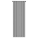 fuglebur 215x78x200 cm galvaniseret stål grå