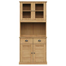 skænk VIGO 78x40x175 cm massivt fyrretræ