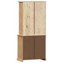 skænk VIGO 78x40x175 cm massivt fyrretræ
