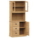 skænk VIGO 78x40x175 cm massivt fyrretræ