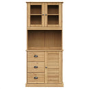 skænk VIGO 78x40x175 cm massivt fyrretræ