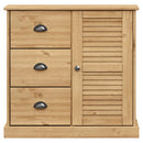 skænk VIGO 78x40x175 cm massivt fyrretræ