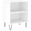 sengeborde 2 stk. 40x30x50 cm konstrueret træ hvid