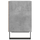 sengeborde 2 stk. 40x30x50 cm konstrueret træ betongrå