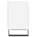 sengeborde 2 stk. 40x30x50 cm konstrueret træ hvid
