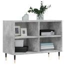 tv-bord 69,5x30x50 cm konstrueret træ betongrå