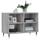 tv-bord 69,5x30x50 cm konstrueret træ grå sonoma-eg