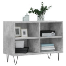 tv-bord 69,5x30x50 cm konstrueret træ betongrå
