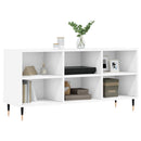 tv-bord 103,5x30x50 cm konstrueret træ hvid