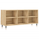 tv-bord 103,5x30x50 cm konstrueret træ sonoma-eg