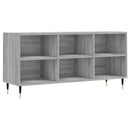tv-bord 103,5x30x50 cm konstrueret træ grå sonoma-eg