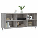 tv-bord 103,5x30x50 cm konstrueret træ grå sonoma-eg