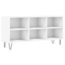tv-bord 103,5x30x50 cm konstrueret træ hvid