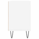 tv-bord 103,5x30x50 cm konstrueret træ hvid