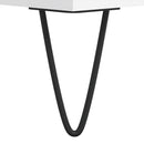 tv-bord 103,5x30x50 cm konstrueret træ hvid