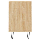 tv-bord 103,5x30x50 cm konstrueret træ sonoma-eg